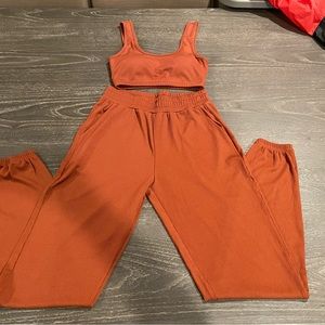 Crop top and Jogger set